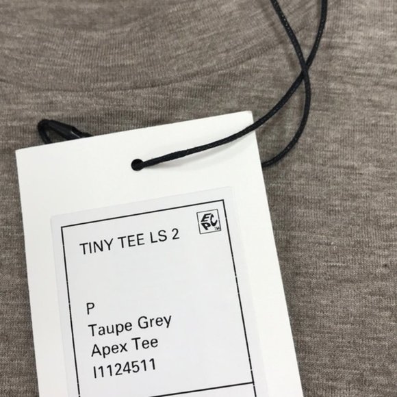 🎁 Theory Apex Long Sleeve Tiny T-Shirt - Picture 2 of 6